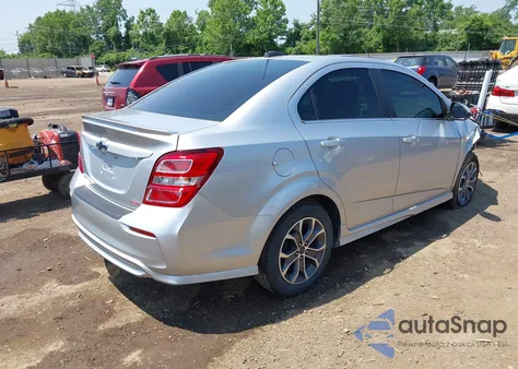 2020 Chevrolet Sonic Fwd Lt z USA, uszkodzony, nr VIN 1G1JD5SB2L4106427